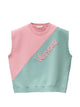Versace A Short-Sleeved Crewneck Sweatshirt In Cotton Jersey, Featuring An Embroidered '80S-Inspired Versace Logo Patch At The Front. Versace Ogo Embroidery Short Sleeves Crewneck Elastic Waistband R