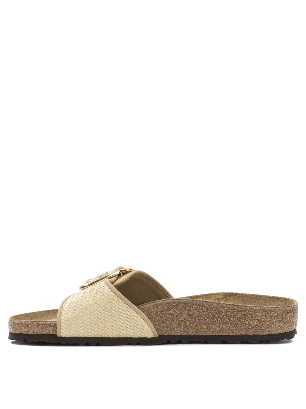Birkenstock Beige Raffia Sandals