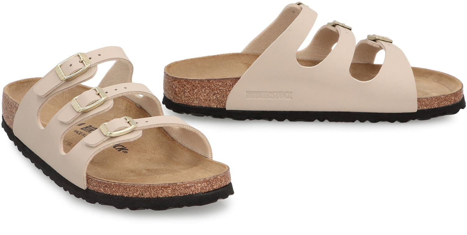 Birkenstock Florida Bs Leather Slides