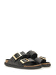 Birkenstock Black Leather Sandals