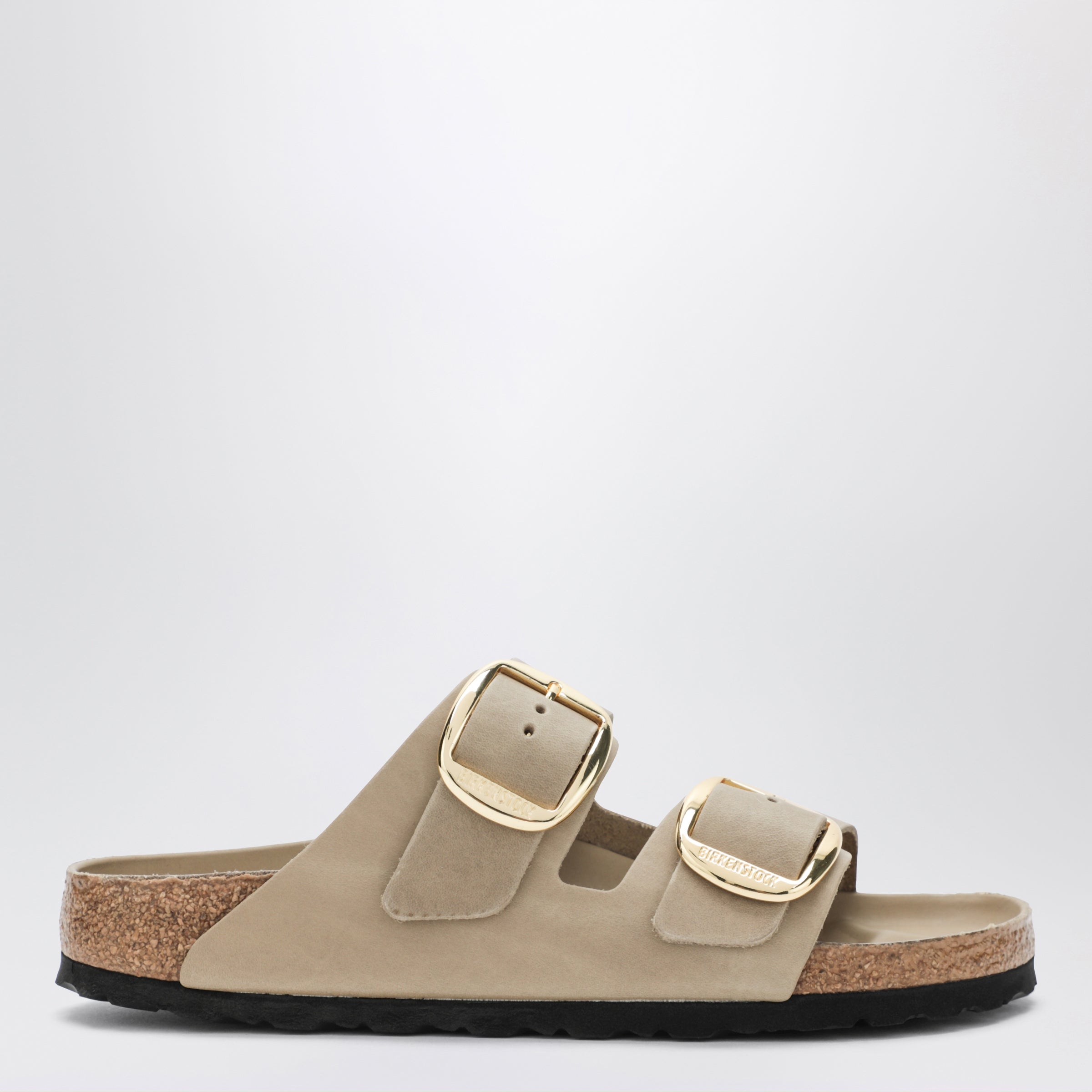 Birkenstock Arizona Big Buckle Slides In Oiled Leather