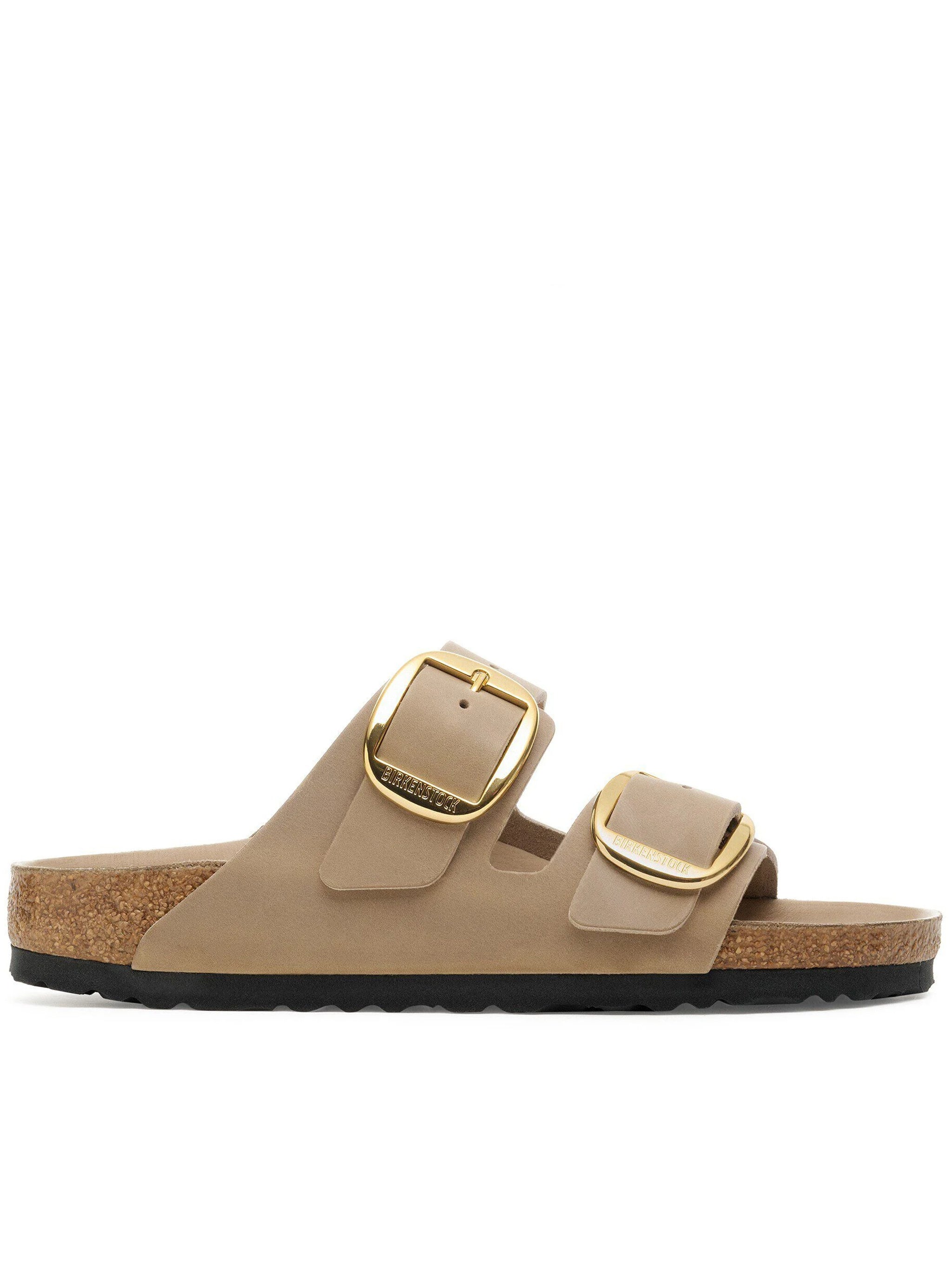 Birkenstock Arizona Big Buckle Nude Leather Sandals