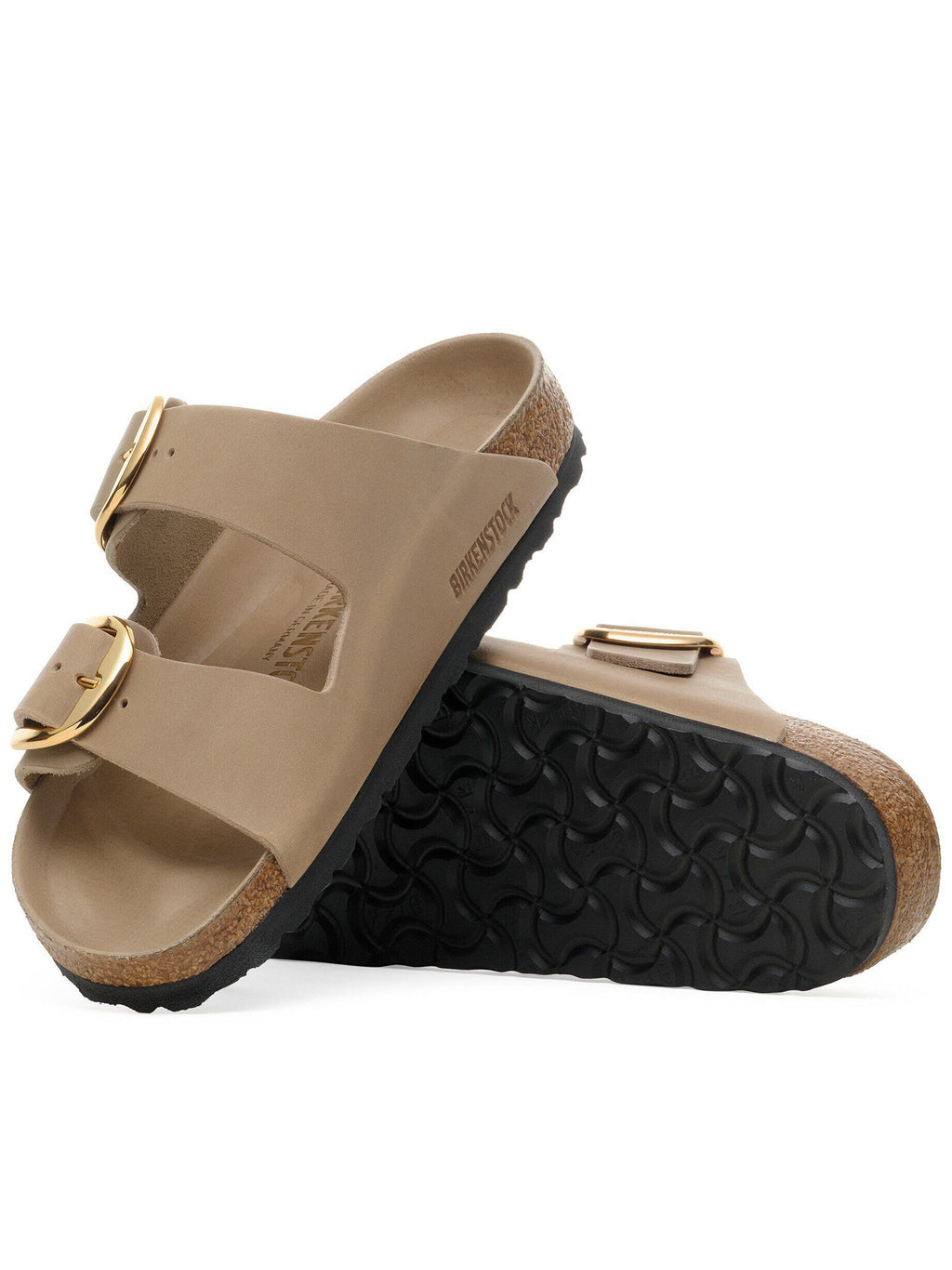 Birkenstock Arizona Big Buckle Nude Leather Sandals