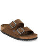 Birkenstock Arizona Sfb Brown Leather Sandals