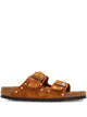 Birkenstock Arizona Rivet Brown Leather Sandals
