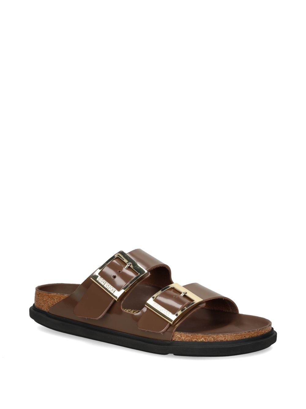 Birkenstock Arizona Db Hex – Patent Natural Leather Sandal