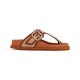 Birkenstock Ginger Brown Gizeh Frames Raffia Saldals