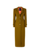 Pinko Long Coat In Wool-Blend Cloth