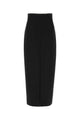 The Row Black Wool Iphora Skirt