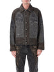 Who Decides War Who Decides War Vintage Stained Glass Denim Mechanic Trucker Jacket