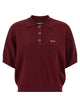 Rotate Birger Christensen 'Slinky Knit' Polo Shirt