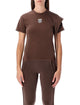 Ottolinger Ottolinger Fitted Organic Cotton Brown T-Shirt