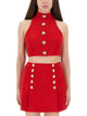 Balmain Wool Crop Top