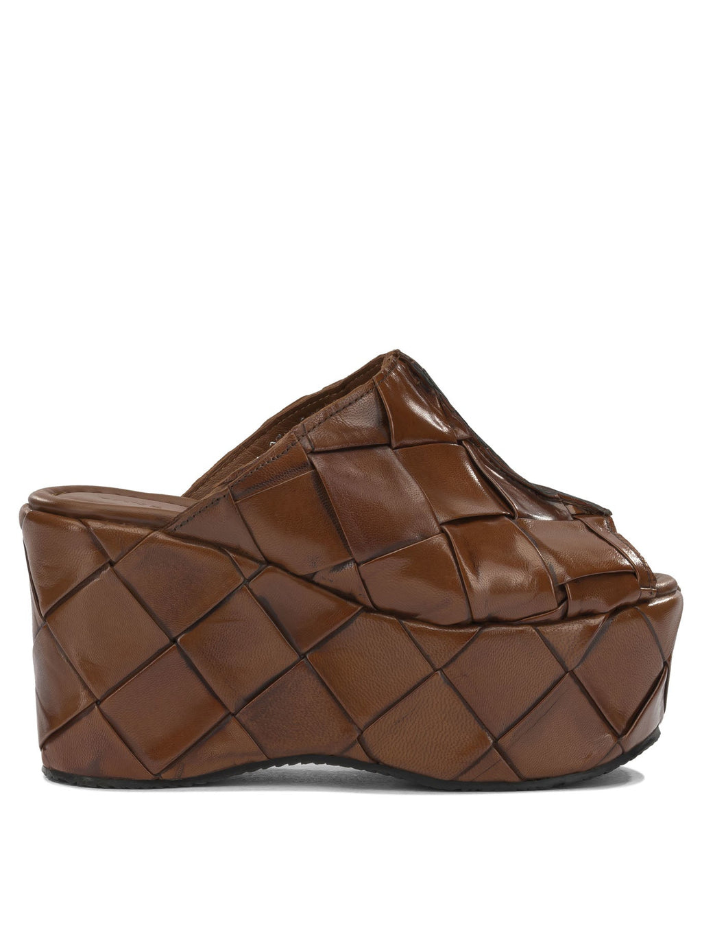 Pons Quintana Brown Leather Sandals