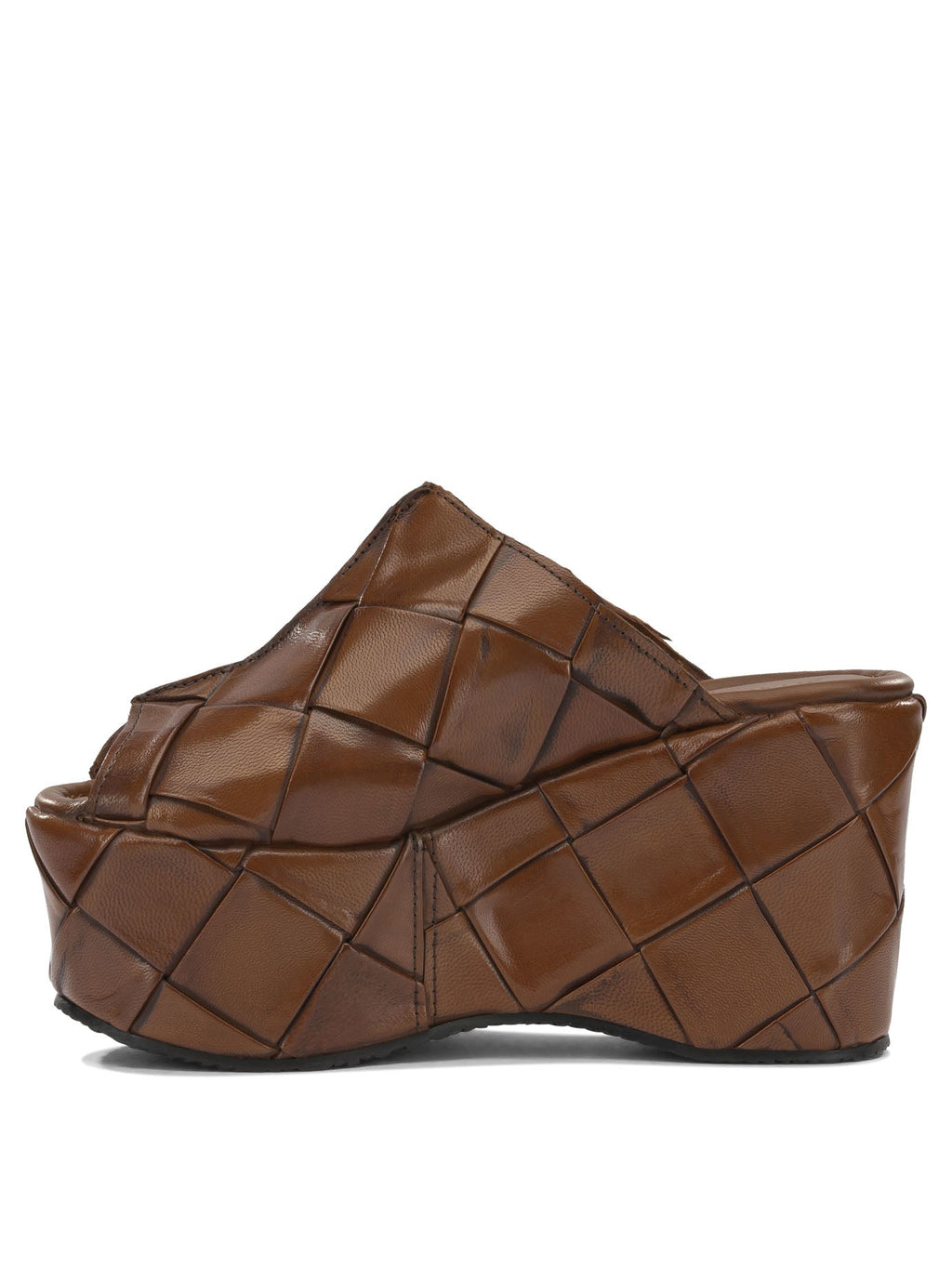 Pons Quintana Brown Leather Sandals