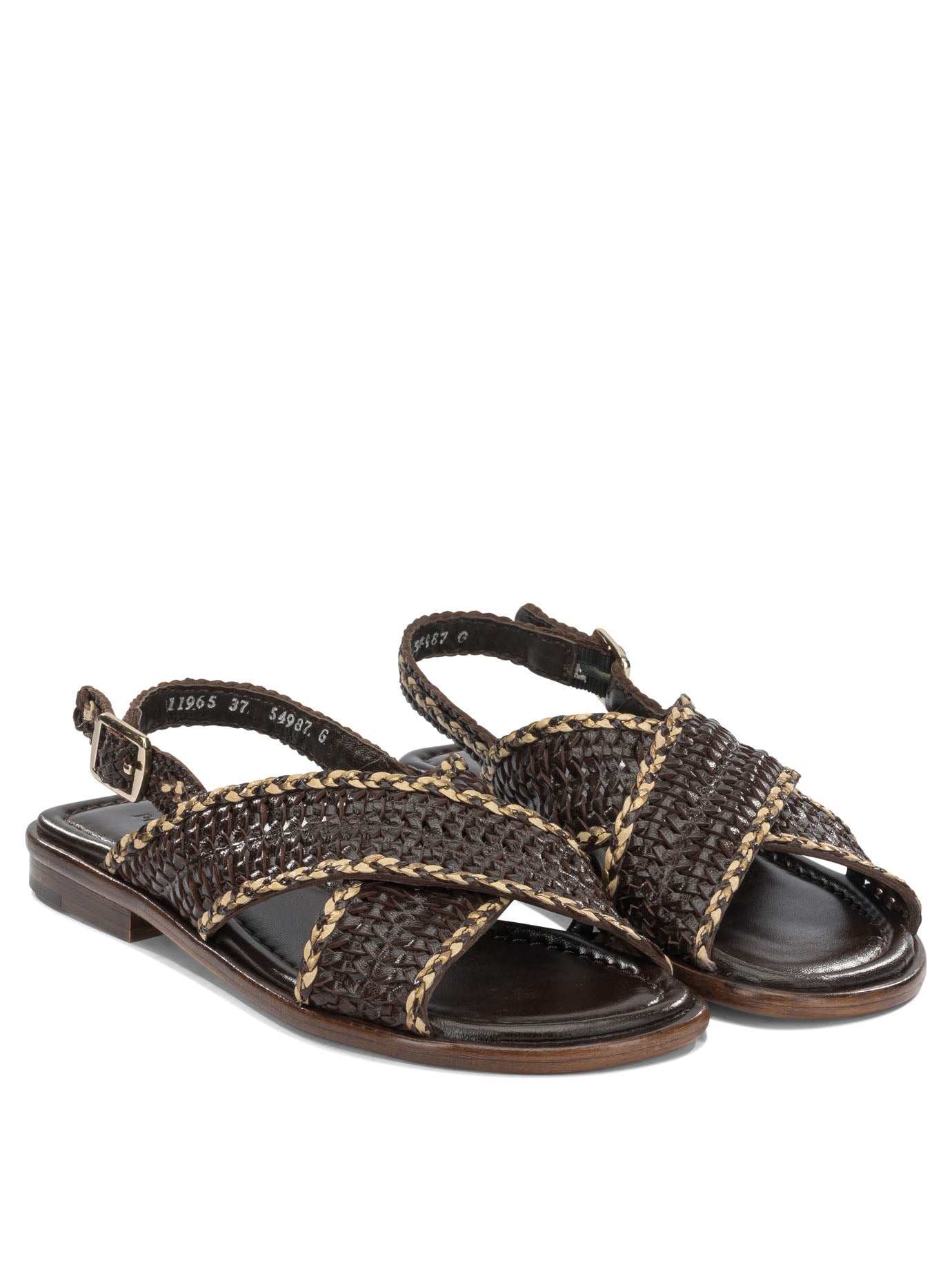 Pons Quintana Brown Leather Sandals