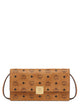 Mcm "Aren" Wallet With Shoulder Strap