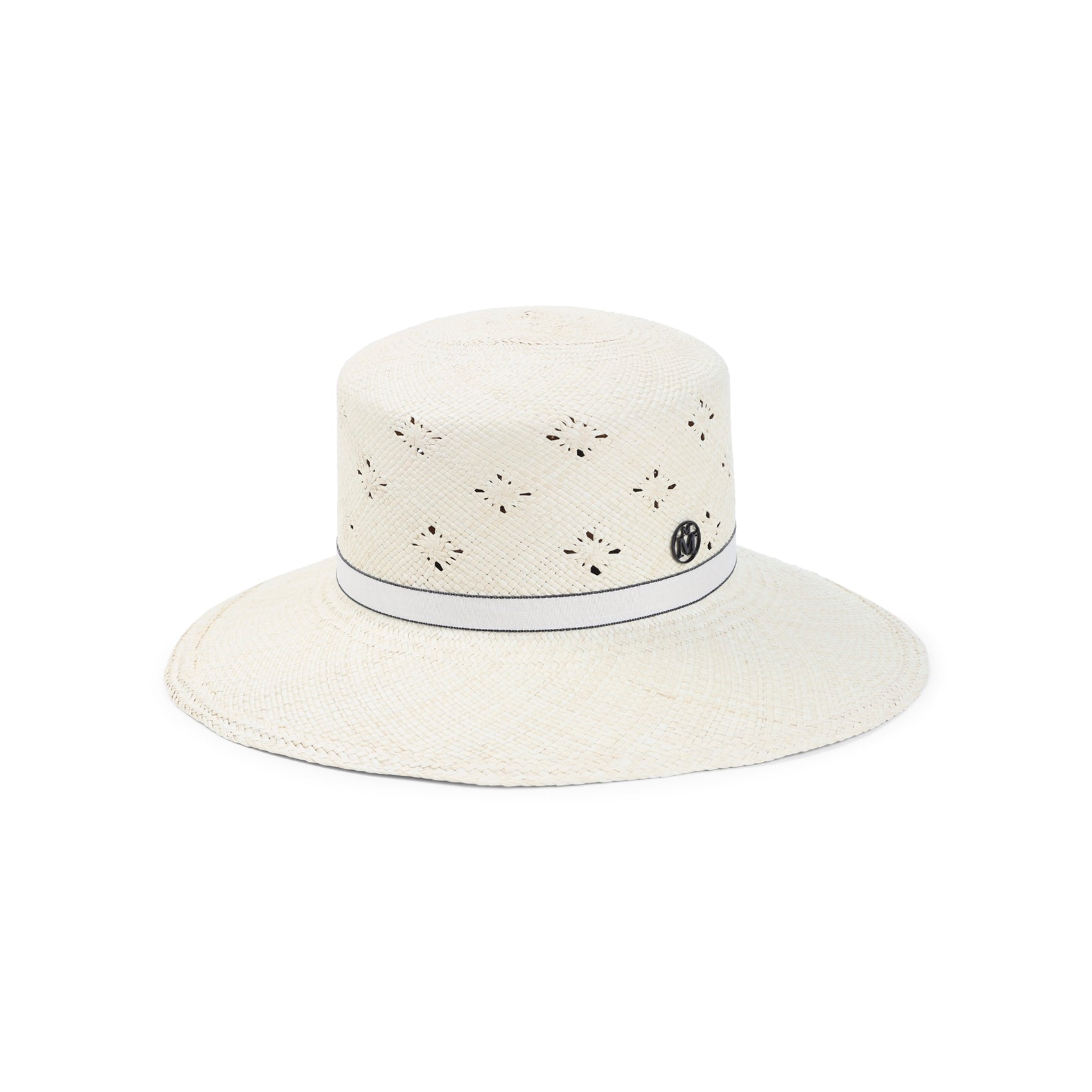 Maison Michel Ludi Plumetis Hat