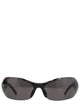Balenciaga "Afterhour Oval" Sunglasses
