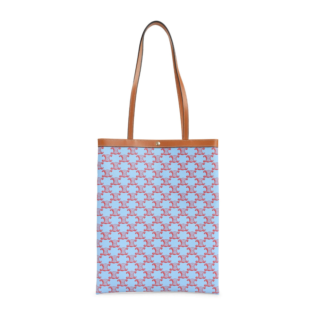 Celine Denim Blue Medium Flat Shopper