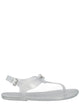Michael By Michael Kors Monogram Logo Sandal