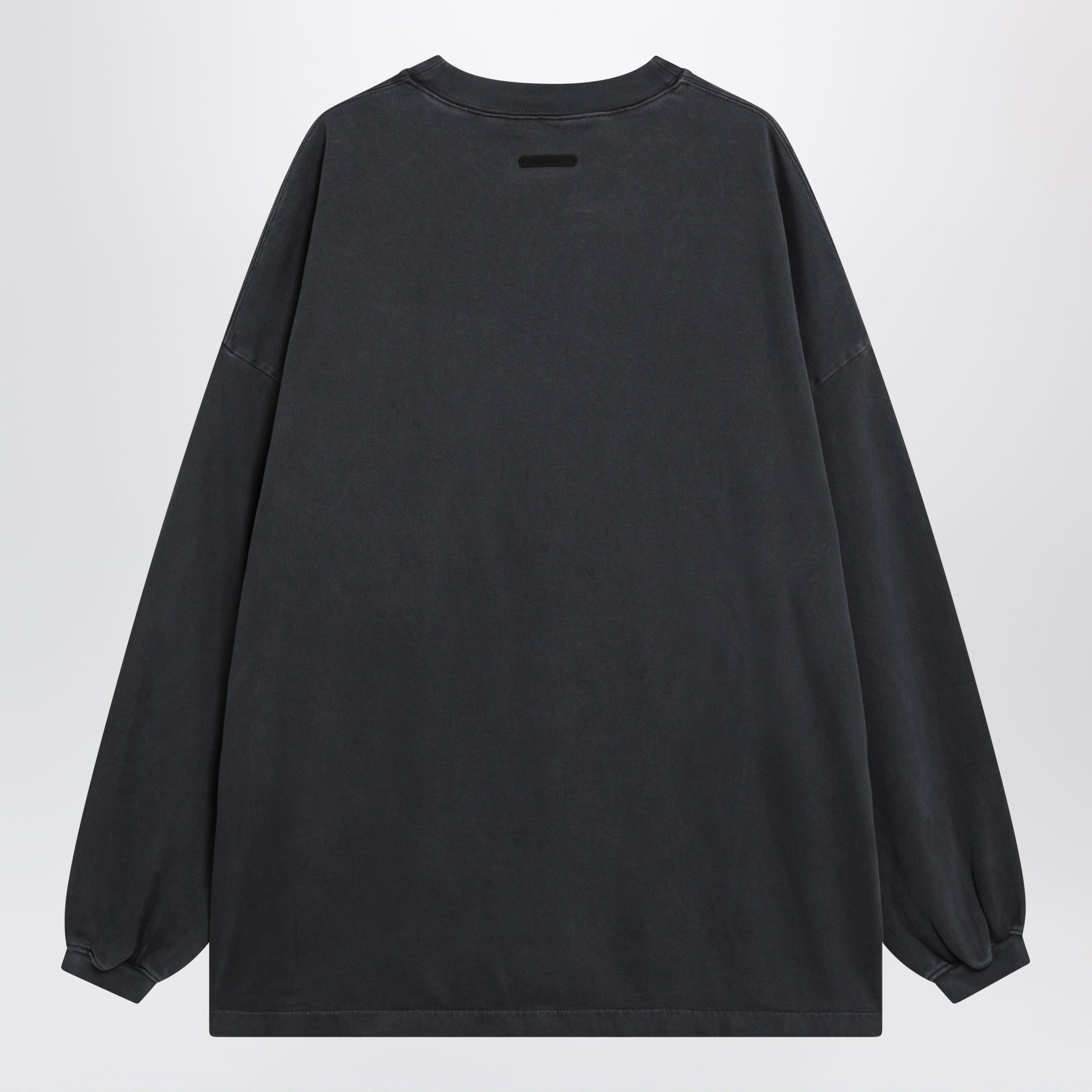Fear Of God Essentials Training 90S Long-Sleeve Grey Cotton Jersey T-Shirt
