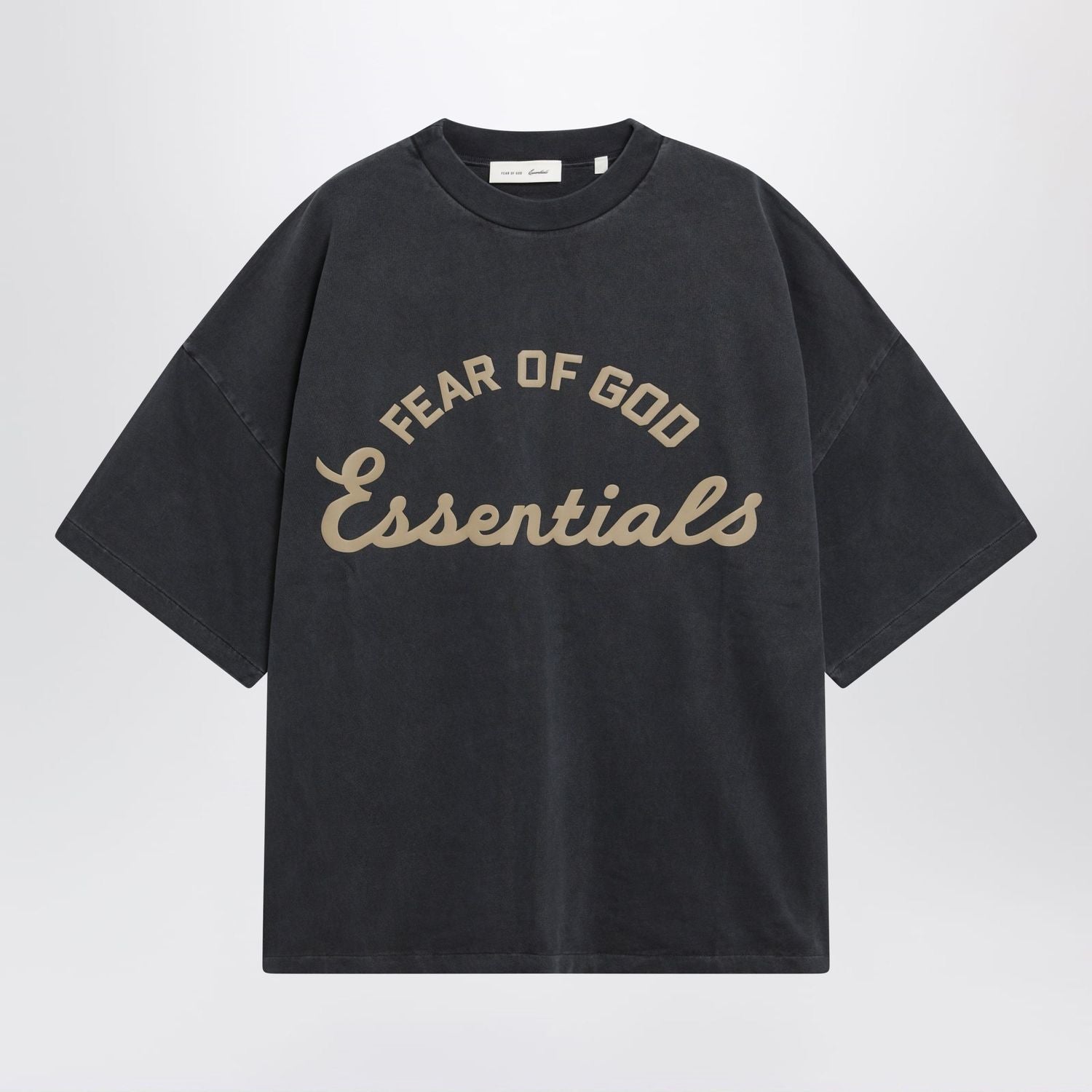 Fear Of God Essentials Training 90S Grey Cotton Jersey Tshirt