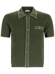 Versace Camicia In Maglia Di Cotone