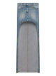 Courregès Button-Fastened Long Skirt With Cut-Out Design