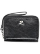 Courregès Black Varnished Leather Wallet