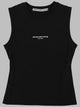 Alexander Wang Tank Top In Cotone Stretch