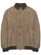 Low Brand Giacca Bomber In Suede