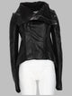 Rick Owens Giacca Biker In Pelle "Naska"