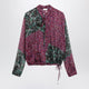 Dries Van Noten Multicolored Silk Blouse