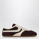 Dries Van Noten Dark Purple/Beige Suede Sneakers