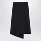 Victoria Beckham  Navy Blue Skirt In Wool Blend
