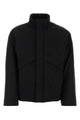 Ferragamo Black Polyester Padded Jacket