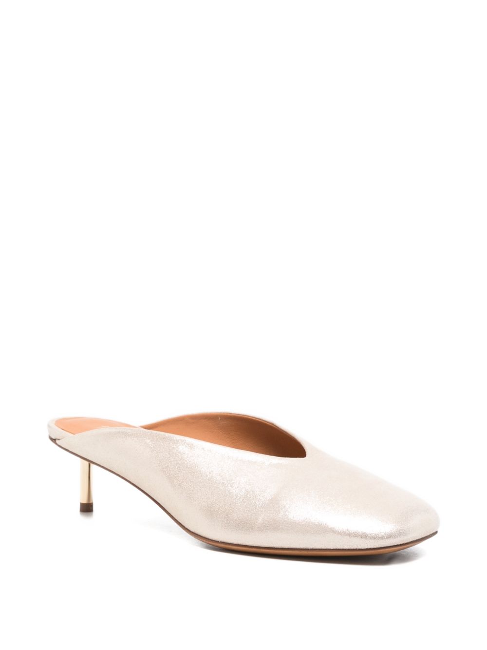 Forte Forte Grey Leather Sandals