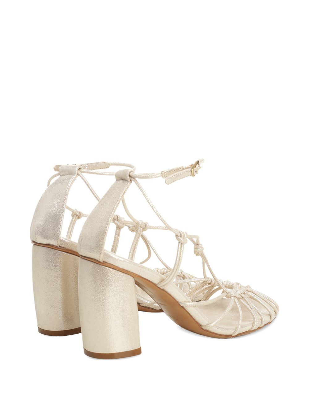 Forte Forte Leather Heel Sandals