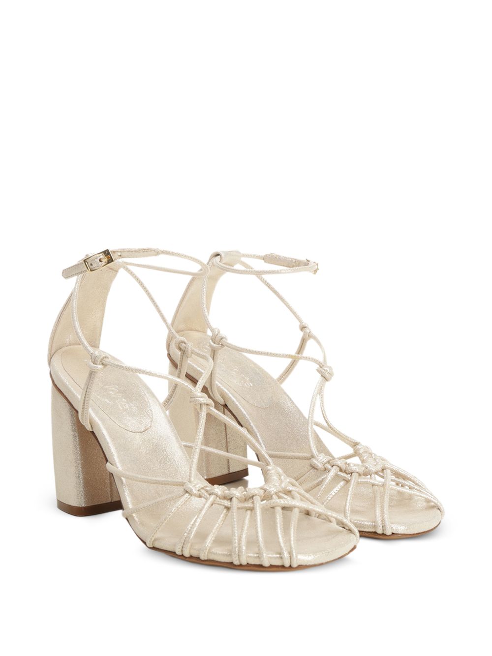 Forte Forte Leather Heel Sandals