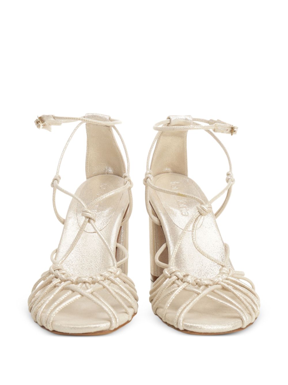 Forte Forte Leather Heel Sandals