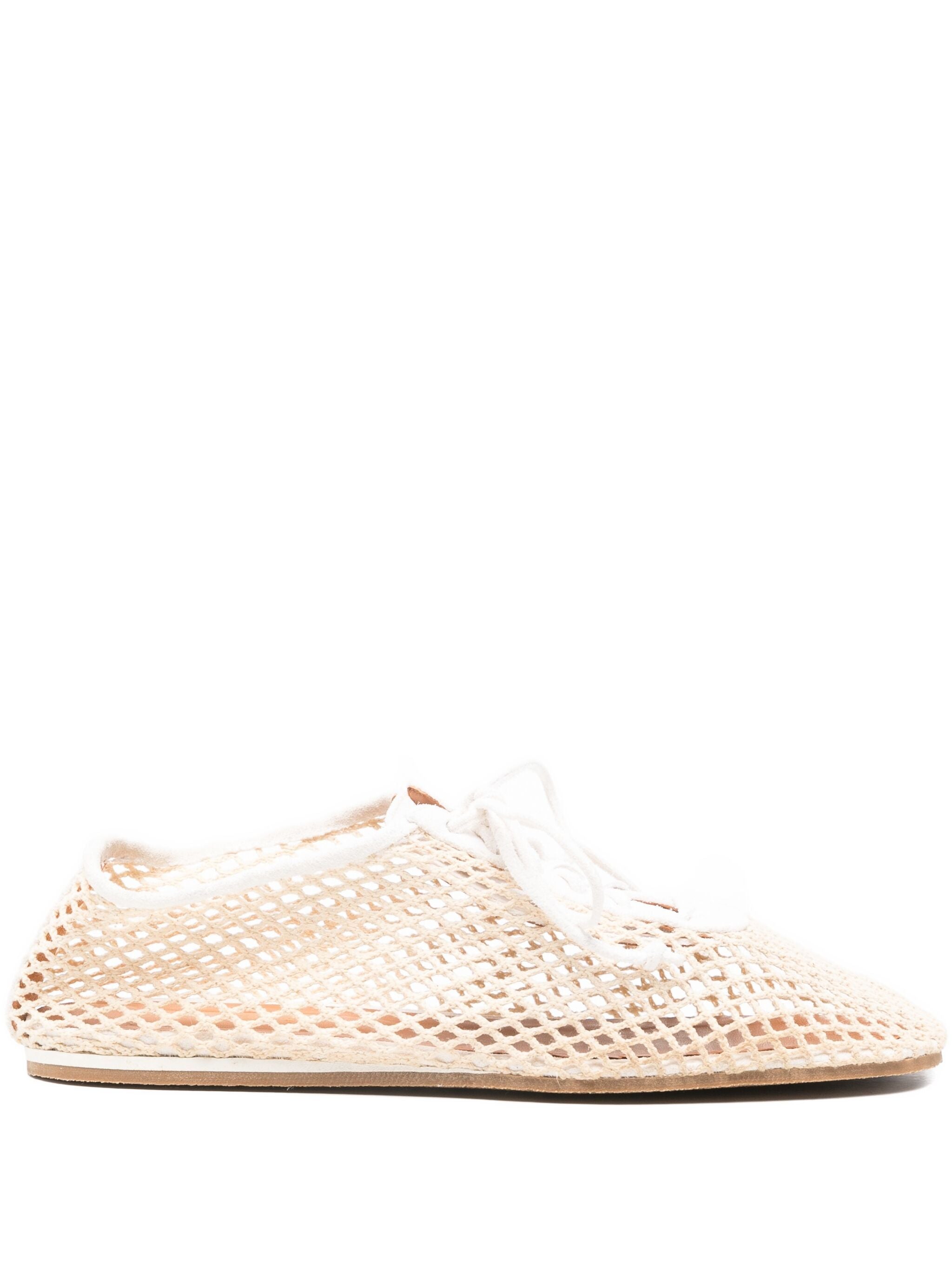 Forte Forte Cotton Mesh Derby Rubber Sole
