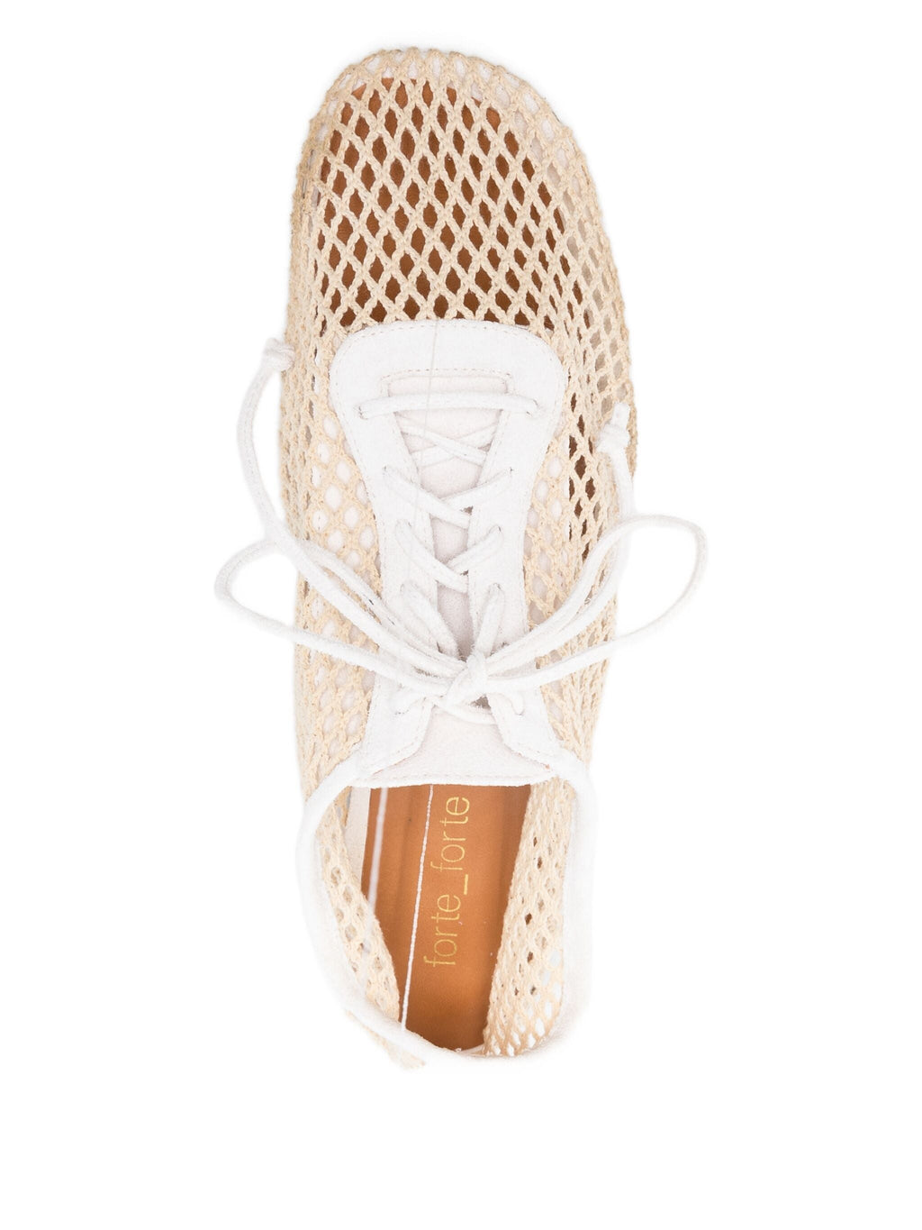 Forte Forte Cotton Mesh Derby Rubber Sole