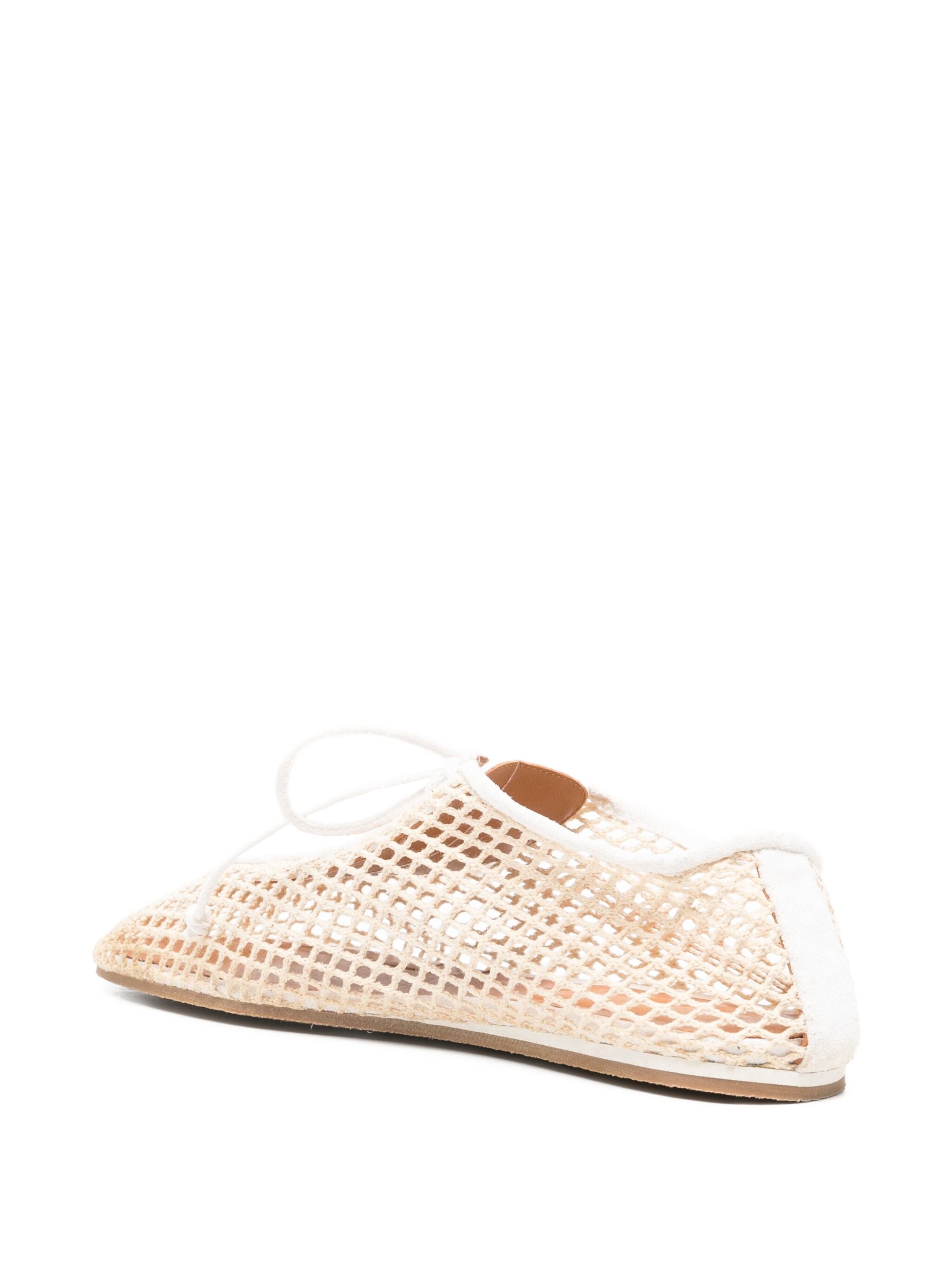 Forte Forte Cotton Mesh Derby Rubber Sole