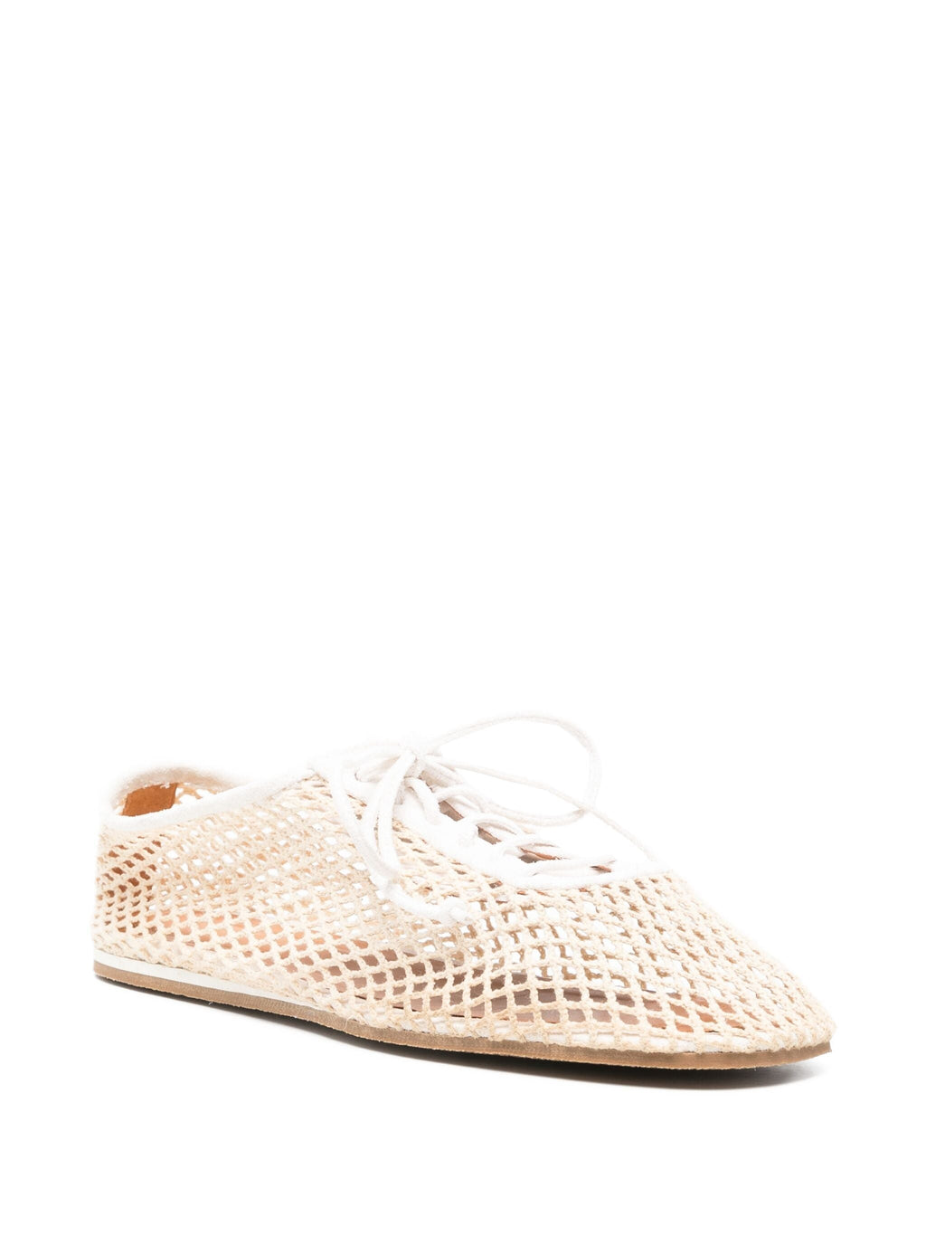 Forte Forte Cotton Mesh Derby Rubber Sole