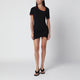 Vivienne Westwood Glory Black Cotton Piqué Polo Dress