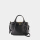 Tory Burch Romy Pebbled Satchel Purse