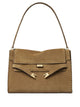 Tory Burch "Lee Radziwill" Suede Large Shoulder Bag