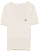 Vivienne Westwood Bea Orb-Embroidered Short-Sleeve Top