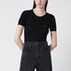 Vivienne Westwood Bea Black Cotton Top